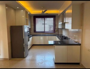 Kitchen in 2 BHK Builder Floor at Neeti Bagh – for Rent