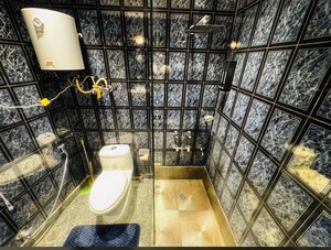 Bathroom in 2 BHK Builder Floor at East Of Kailash – for Rent