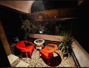 Balcony in 2 BHK Builder Floor at East Of Kailash – for Rent