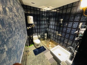 Bathroom in 2 BHK Builder Floor at East Of Kailash – for Rent