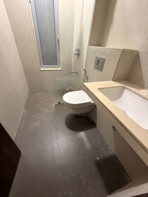 Bathroom in 3 BHK Apartment at Piramal Vaikunth Vraj, Balkum Pada – for Rent