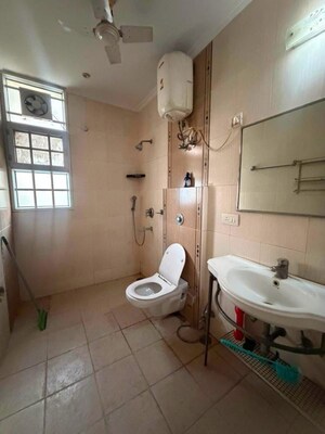 Bathroom in 3 BHK Apartment at Vijay Ratan Vihar, Sector 15 – for Sale