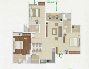 3 BHK Apartment For Sale in Sri Krishna Aashiana, Gunjur