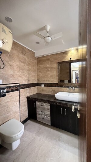 Kitchen in 3 BHK Builder Floor at Greater Kailash I – for Rent