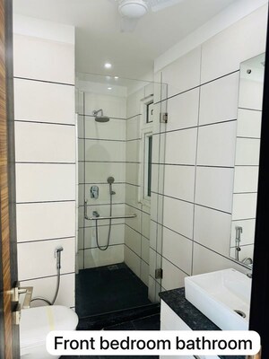 Bathroom in 3 BHK Builder Floor at Greater Kailash I – for Rent