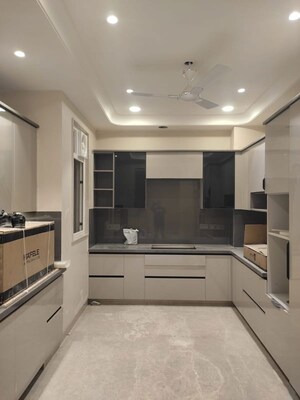 Kitchen in 4 BHK Builder Floor at Greater Kailash I – for Rent