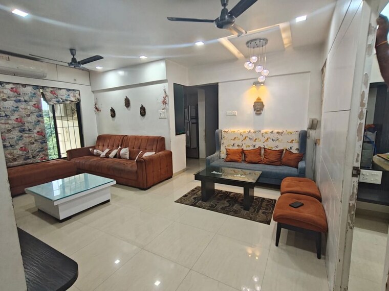 Living Room, atul-grandura-apartment 3 Bedroom 1350 Sq.Ft. Apartment In Baner Pune 10732464