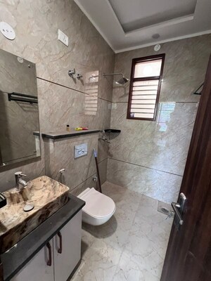 Bathroom in 4 BHK Builder Floor at Sector 9 – for Rent