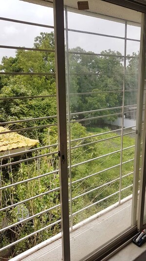 Balcony in 3.5 BHK Apartment at Pallod Farms – for Rent