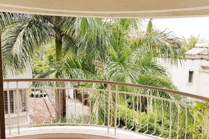 Balcony in 3.5 BHK Apartment at Pallod Farms – for Rent