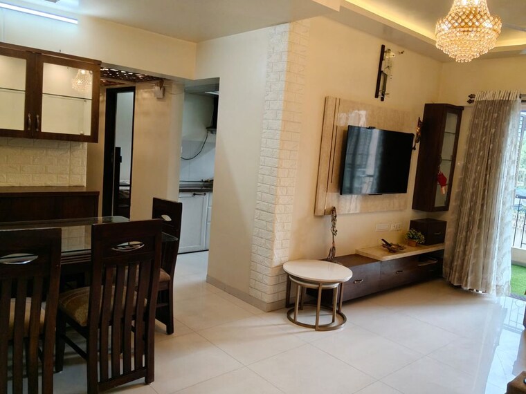 Living Room, puraniks-aldea-espanola-phase-5 2 Bedroom 638 Sq.Ft. Apartment In Baner Pune 10732489