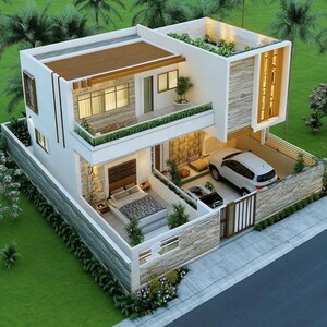 2 BHK Independent House For Sale in Panjappur