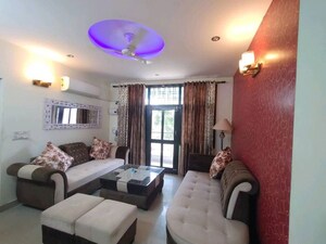 Living Room in 3 BHK Builder Floor at Sushant Lok 3, Sector 57 – for Sale