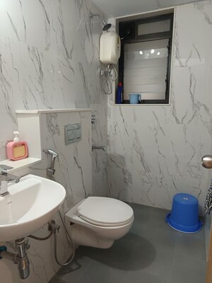 Bathroom in 2 BHK Apartment at Lodha Codename Premier, Dombivli East – for Rent