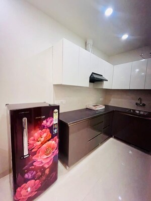 Kitchen in Studio Builder Floor at Sector 31 – for Rent