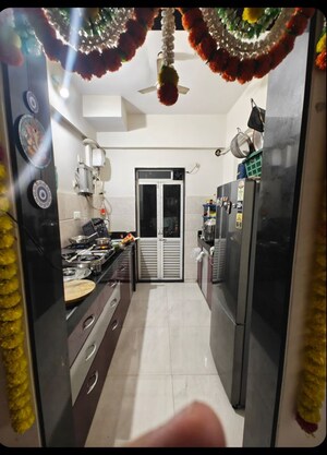Balcony in 1 BHK Apartment at Srishti complex Powai, Powai – for Rent