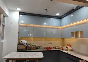 Kitchen in 3 BHK Apartment at Rishita Manhattan, Gomti Nagar – for Rent