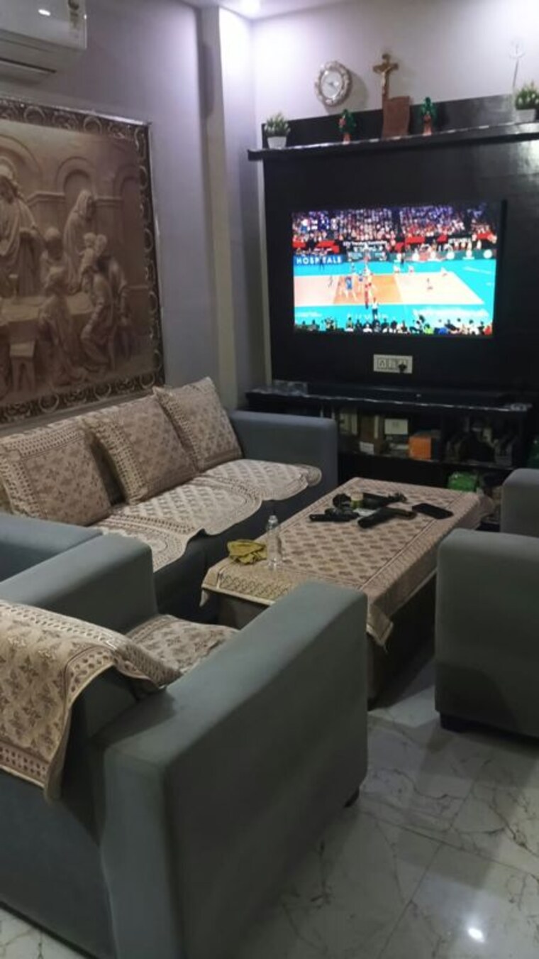 Living Room, palam extension 2 Bedroom 750 Sq.Ft. Builder Floor In Palam Extension Delhi 10730489