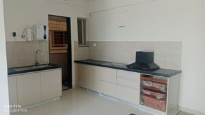 Kitchen in 3 BHK Apartment at Gera Planet Of Joy, Kharadi – for Rent