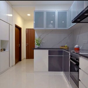 Kitchen in 4 BHK Villa at Adani The North Park, Shantigram – for Rent
