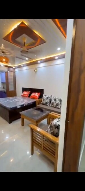 Living Room in 1 RK Apartment at Wave City, Wave City – for Rent