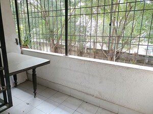 Balcony in 1 BHK Apartment at Ramesh Hermes Heritage Phase 2, Shastrinagar – for Rent