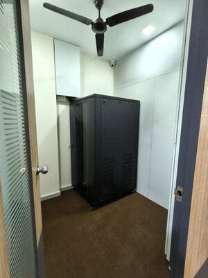 Bathroom in  Office Space at Akshar Business Park, Vashi Sector 19f – for Rent