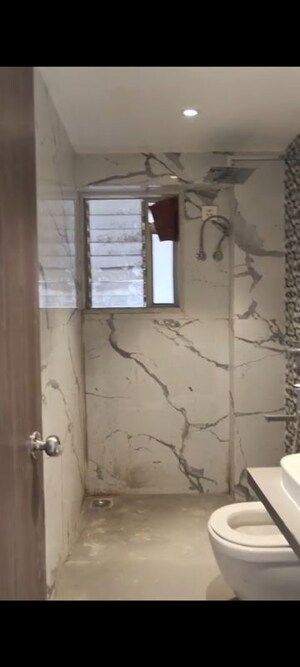 Bathroom in 3 BHK Apartment at Siddhivinayak Horizon, Prabhadevi – for Rent