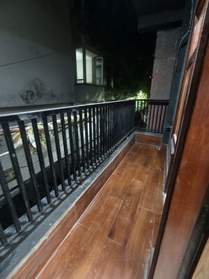 Balcony in 3 BHK Builder Floor at Chattarpur – for Rent