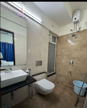 Bathroom in 1 BHK Apartment at Stand Alone, New Town Action Area ii – for Rent