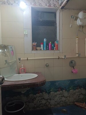 Bathroom in 2 BHK Apartment at Royal Palms Garden View, Goregaon East – for Rent