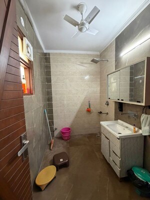 Bathroom in 3 BHK Builder Floor at Green Fields Colony – for Rent