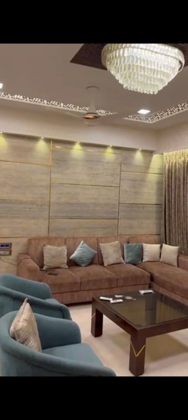 Living Room, transcon-triumph-tower 3 Bedroom 1336 Sq.Ft. Apartment In Andheri West Mumbai 10732848