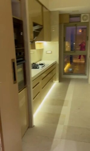 Bathroom in 3 BHK Apartment at Transcon Triumph Tower, Andheri West – for Sale