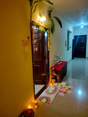 Living Room in 2.5 BHK Apartment at Rajatha Greens, Nagavara – for Sale
