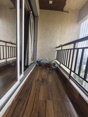 Balcony in 2 BHK Apartment at Shree Krupa Keshav Heights Phase II, Kalwa – for Sale