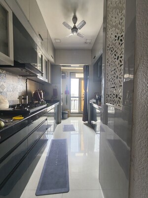 Staircase in 2 BHK Apartment at Shree Krupa Keshav Heights Phase II, Kalwa – for Sale