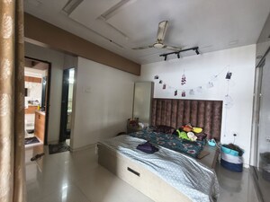 Bedroom in 2 BHK Apartment at Shree Krupa Keshav Heights Phase II, Kalwa – for Sale