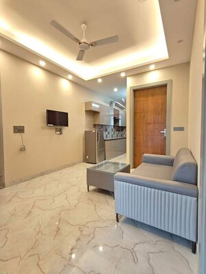 Living Room in 1 BHK Independent House at Freedom Fighters Enclave – for Rent