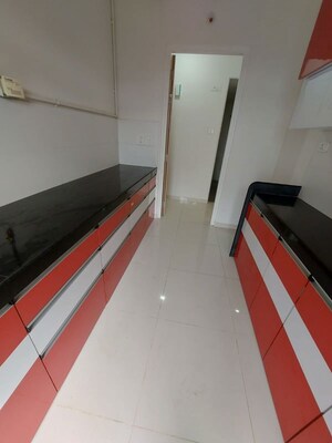 Kitchen in 3 BHK Apartment at Godrej Emerald, Ghodbunder Road – for Sale