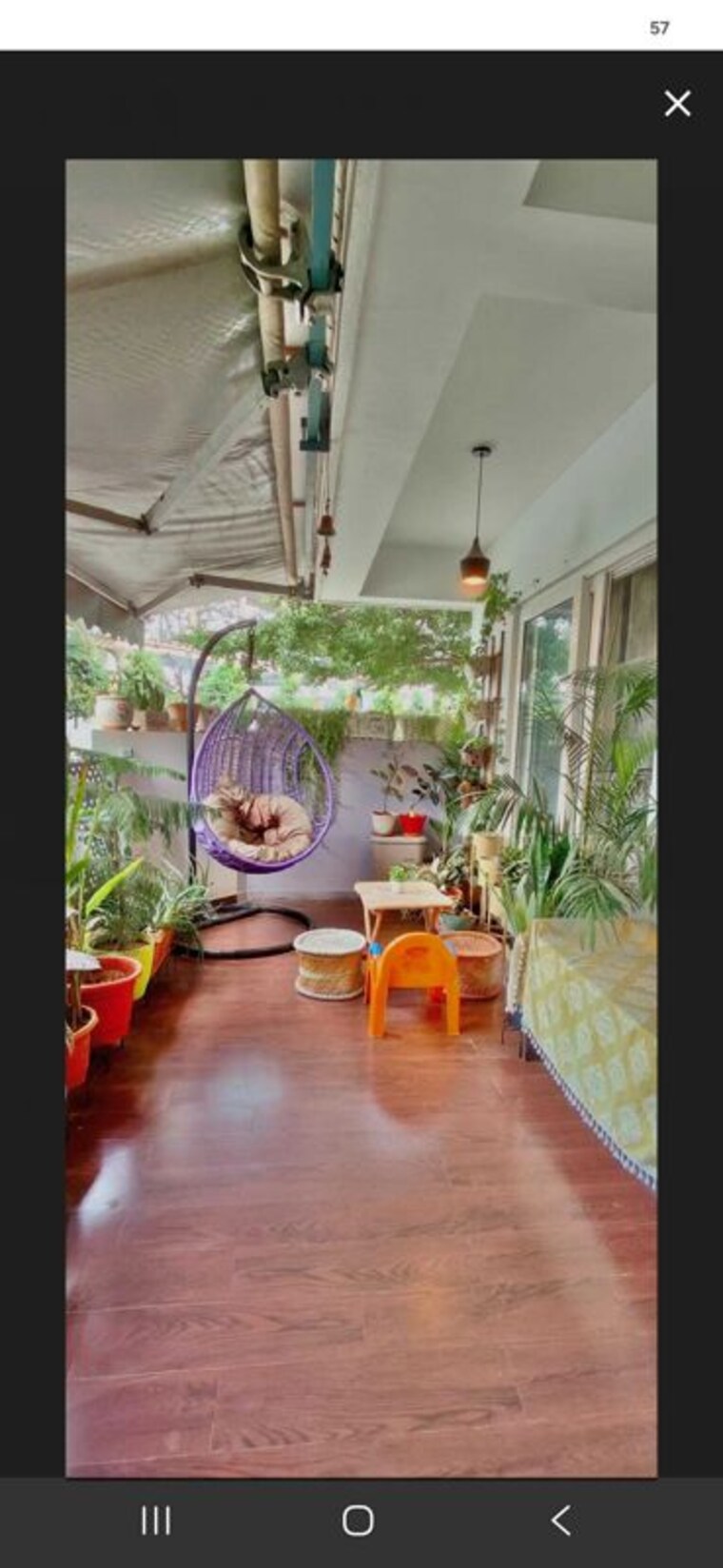Balcony, mana-tropicale 2 Bedroom 1268 Sq.Ft. Apartment In Gattahalli Bangalore 10732904