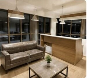 Living Room in  Office Space at Shilp Epitome, Bodakdev – for Rent