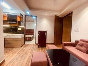 Living Room in 1 BHK Independent House at Freedom Fighters Enclave – for Rent