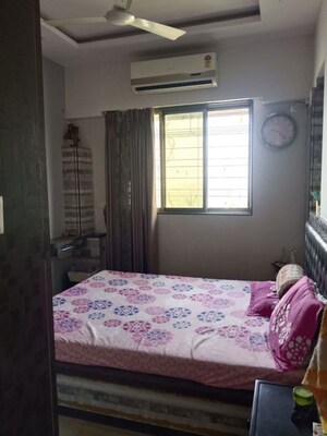 Bedroom in 2 BHK Apartment at Chandak Sparkling Wings, Dahisar East – for Rent