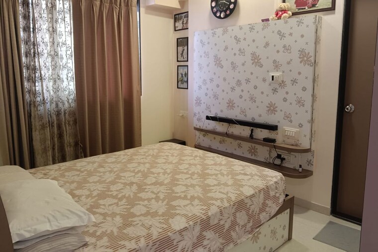 Bedroom, chandak-sparkling-wings 2 Bedroom 870 Sq.Ft. Apartment In Dahisar East Mumbai 10732896