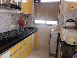 Kitchen in 2 BHK Apartment at Chandak Sparkling Wings, Dahisar East – for Rent