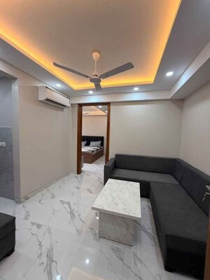 Living Room in 1 BHK Builder Floor at Sector 38 – for Rent