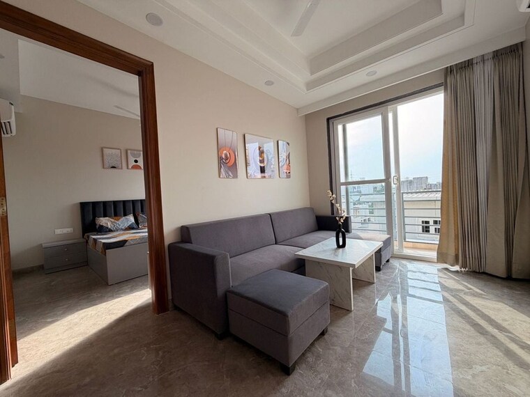 Living Room, sector 38 1 Bedroom 540 Sq.Ft. Builder Floor In Sector 38 Gurgaon 10732943