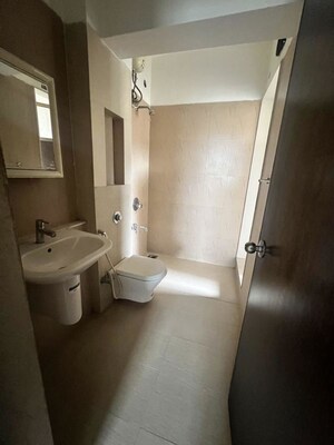 Bathroom in 1 BHK Apartment at Lodha Splendora, Ghodbunder Road – for Rent