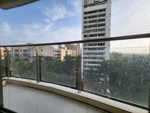 Balcony in 2 BHK Apartment at Cosmopolis Tower, Andheri West – for Rent